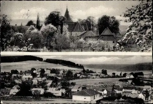 Ak Holtensen Hameln Niedersachsen, Panorama, Teilansicht