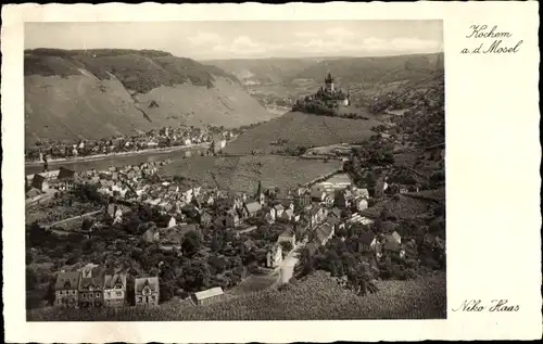 Ak Cochem an der Mosel, Panorama