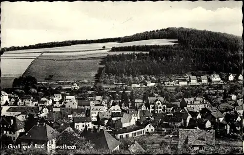 Ak Bad Schwalbach im Taunus, Totalansicht