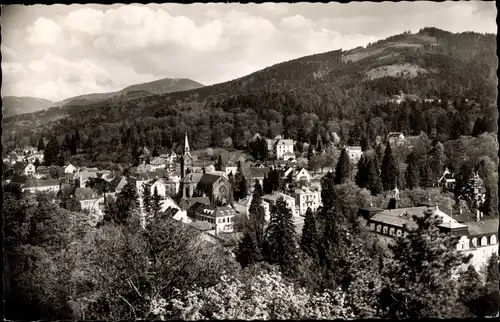 Ak Blauen Badenweiler im Schwarzwald, Hochblauen, Panorama