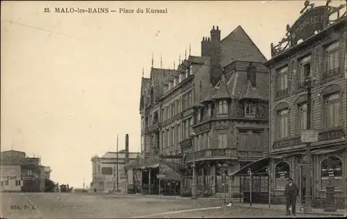 Ak Malo les Bains Nord, Place du Kursaal