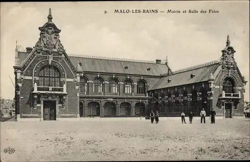 Ak Malo les Bains Nord, Rathaus, Partysaal