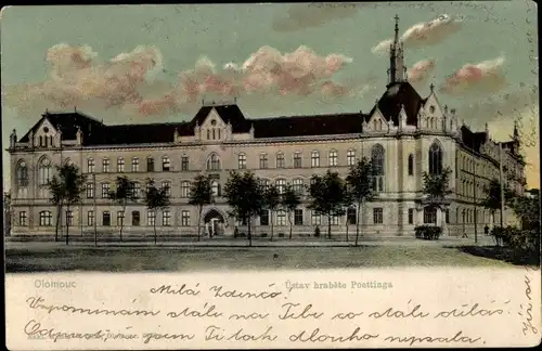 Ak Olomouc Olmütz Stadt, Pöttingeum
