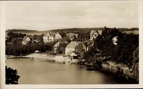 Ak Staré Splavy Thammühl Hirschberg am See Doksy Reg. Reichenberg, Wasserpartie