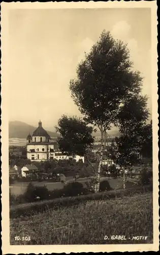 Ak Jablonné v Podještědí Deutsch Gabel Region Reichenberg, Teilansicht