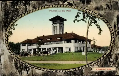 Ak Winnipeg Manitoba Kanada, Pavillon im City Park
