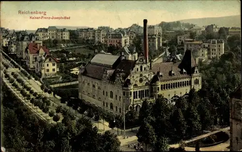 Ak Liberec Reichenberg in Böhmen, Kaiser Franz Joseph Bad
