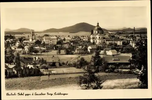 Ak Jablonné v Podještědí Deutsch Gabel Region Reichenberg, Panorama