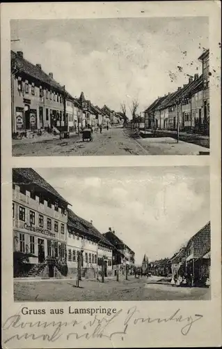 Ak Lamspringe in Niedersachsen, Straßenansichten