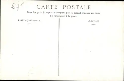 Ak Paris III, Demonstrationen für die wöchentliche Ruhe 1907, Place du Chateau d'Eau