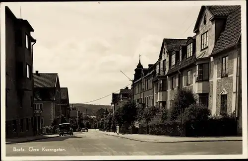 Ak Borås Schweden, Övre Kvarngatan