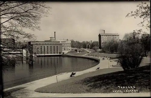 Ak Tampere Finnland, Teilansicht
