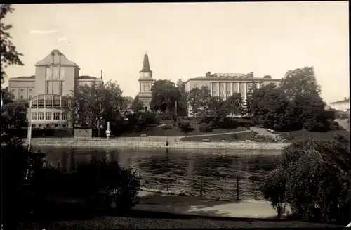 Ak Tampere Finnland, Teilansicht