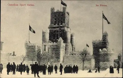 Ak Montreal Quebec Kanada, Eispalast