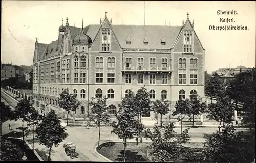 Ak Chemnitz Sachsen, Kaiserliche Oberpostdirektion