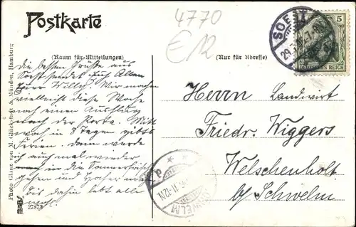 Ak Soest in Nordrhein Westfalen, Kgl Lehrerseminar