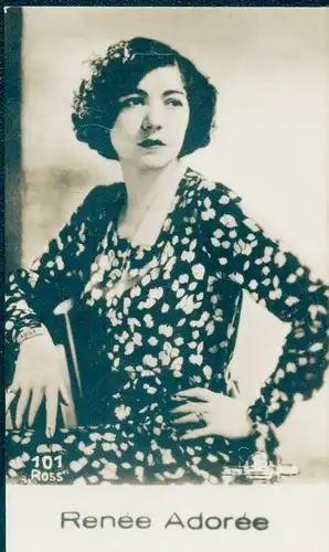 Sammelbild Schauspielerin Renee Adoree, Portrait, Film-Bild Nr. 101