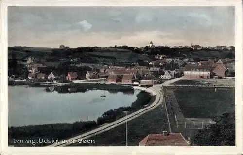 Ak Lemvig Dänemark, Totalansicht