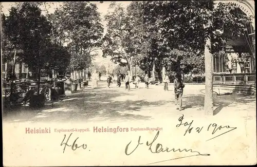 Ak Helsinki Helsingfors Finnland, Esplanadkapellet