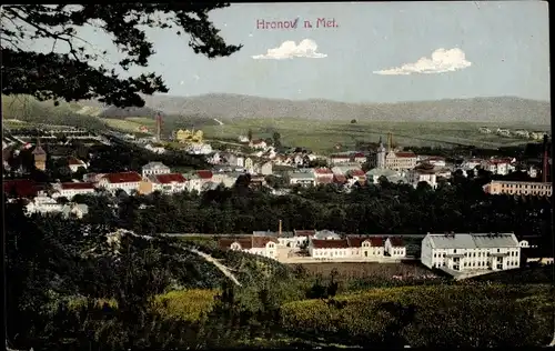 Ak Hronov Hronow Region Königgrätz, Gesamtansicht