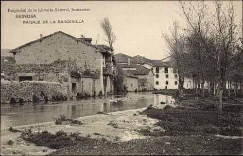 Ak Reinosa Kantabrien, Landschaft von Barcenilla