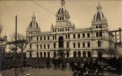 Ak La Coruña Galicia, Stadtpalast