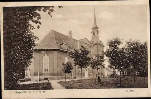 Ak Kappeln an der Schlei, Kirche