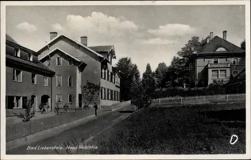 Ak Bad Liebenstein im Thüringer Wald, Haus Holsatia