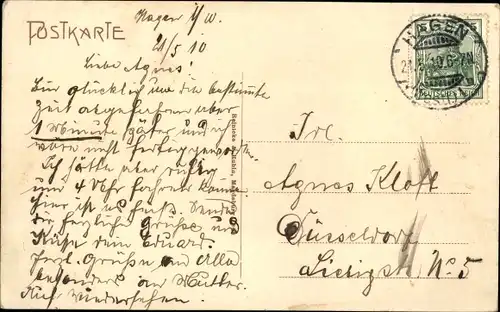 Ak Hagen in Holstein, Bismarcksäule