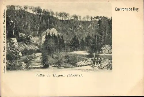Ak Modave Wallonien Lüttich, Hoyoux-Tal