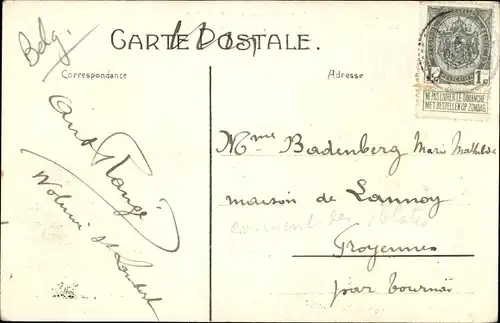 Ak Bruxelles Brüssel, Exposition 1910, L'Incendie des 14-15 Aout 1910