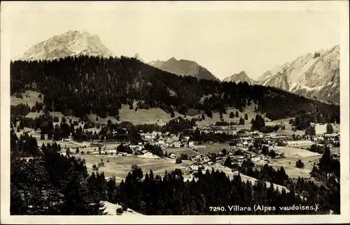 Ak Villars sur Ollon Kanton Waadt, Gesamtansicht