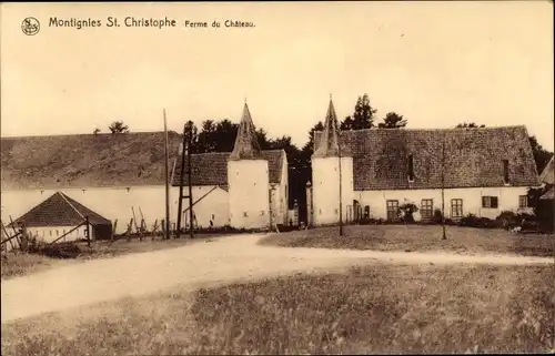 Ak Montignies sur Sambre Charleroi Wallonien Hennegau, St. Christophe, Ferme du Chateau