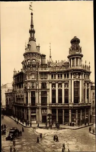 Ak Madrid, Plaza de Canalejas y Carrera de San Jeronimo