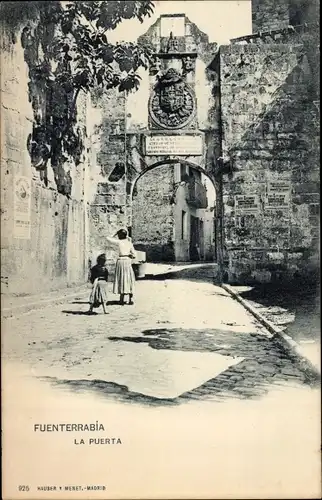 Ak Hondarribia Fuenterrabia Baskenland, La Puerta