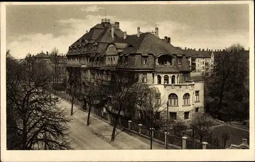 Ak Zwickau in Sachsen, Orthopädische Privatklinik Sanitätsrat Dr. Gaugele, Crimmitschauer Straße 2