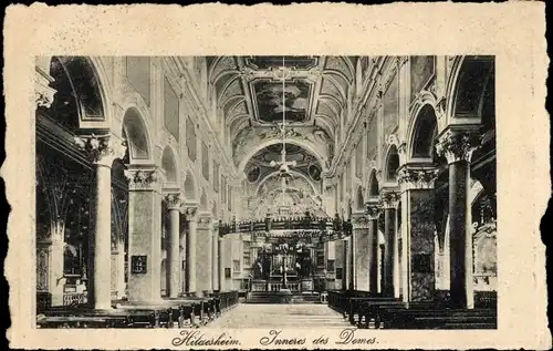 Ak Hildesheim in Niedersachsen,  Dom, Innenansicht