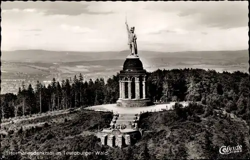 Ak Detmold am Teutoburger Wald, Hermannsdenkmal