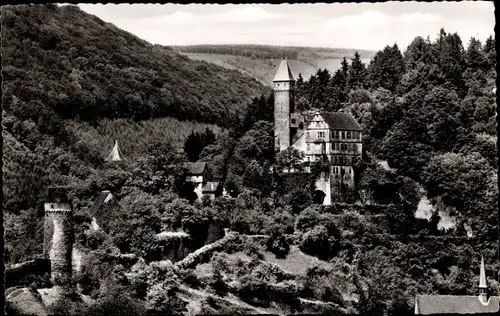 Ak Hirschhorn am Neckar Hessen, Schloss