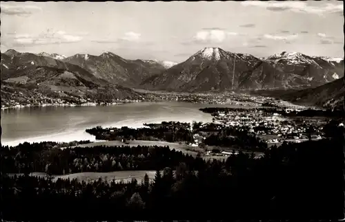 Ak Tegernsee in Oberbayern, Panorama