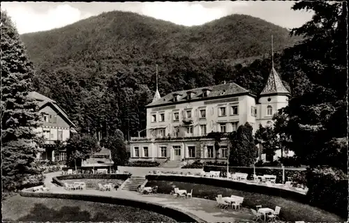 Ak Badenweiler im Schwarzwald, Sanatorium Schloss Hausbaden