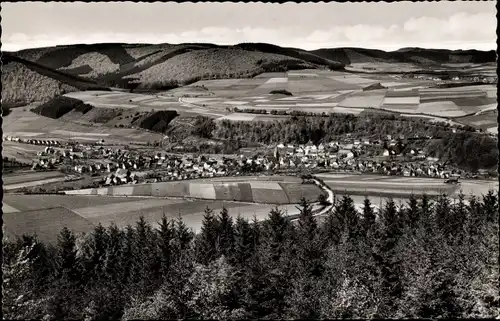 Ak Siedlinghausen Winterberg im Sauerland, Blick vom Kahlenberg