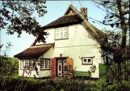 Ak Ostseebad Ahrenshoop Fischland, Strandweg 2, Haus