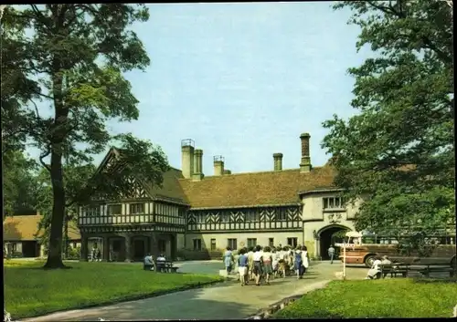 Ak Potsdam, Historische Gedenkstätte des Potsdamer Abkommens Cecilienhof, Hotel Cecilienhof