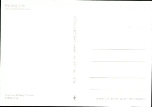 Ak Freiberg in Sachsen, Dom, Große Silbermannorgel