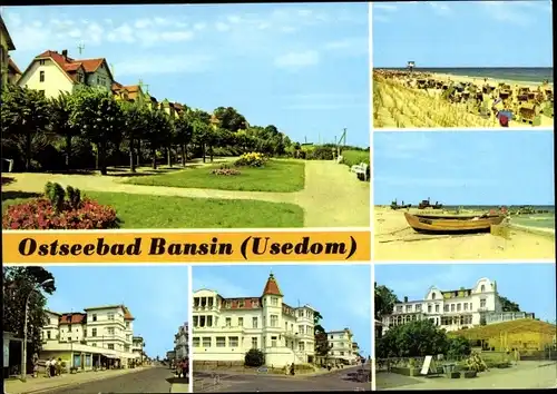 Ak Ostseebad Bansin Heringsdorf auf Usedom, FDGB-Erholungsheim Josef Orlopp, Julian Marchlewski