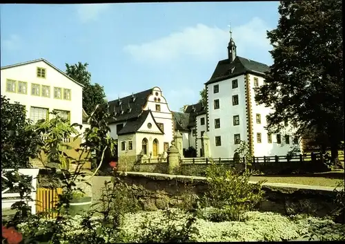 Ak Uhlstädt Kirchhasel an der Saale, Schloss Kochberg, Liebhabertheater