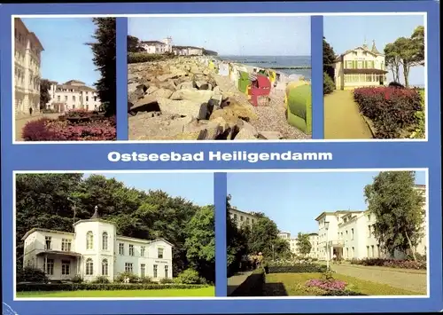 Ak Seebad Heiligendamm Bad Doberan, Maxim Gorki Haus, Haus Berlin, Haus Weimar, Haus Dresden