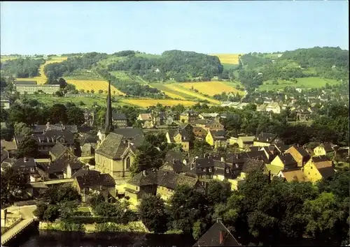 Ak Camburg an der Saale Thüringen, Teilansicht, Kirche