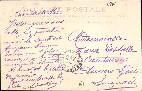 Ak Compiègne Oise, Rue Solferino